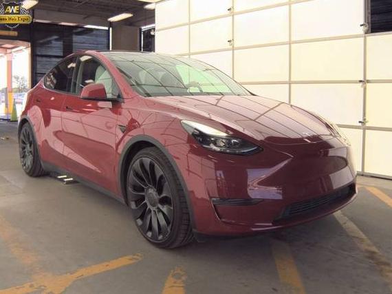 TESLA MODEL Y 2022 7SAYGDEF6NF533114 image